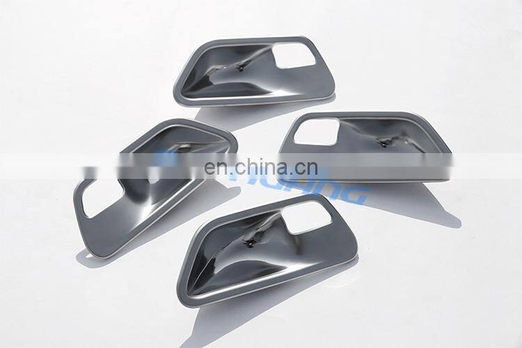 4pcs ABS Chrome Interior Door Handle Bowl Trim Cover Sticker For BMW 3 4 Series f30 f32 f35 316i 318i 320li Accessory