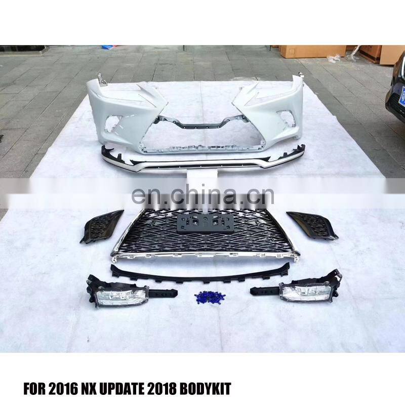 For 2015-2016 NX Old Change 18-19 NX style high guality body kit bumper