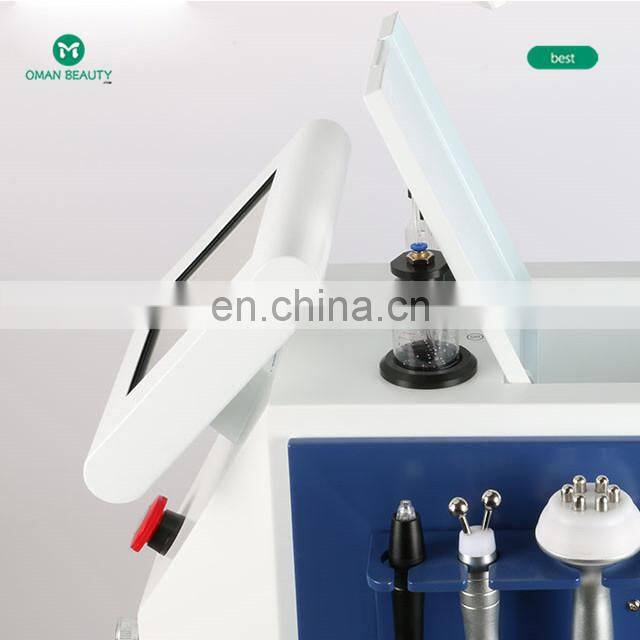 2021 jet spray lifting micro current 7 led pdt oxigen facial machine jet peel