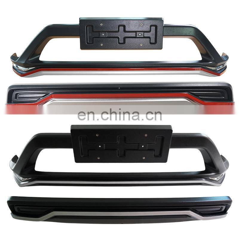 High Quality Bumper For Toyota 20-21 RAV4 Front Rear Bumper Anti-collision Guards Supporting Body Kit