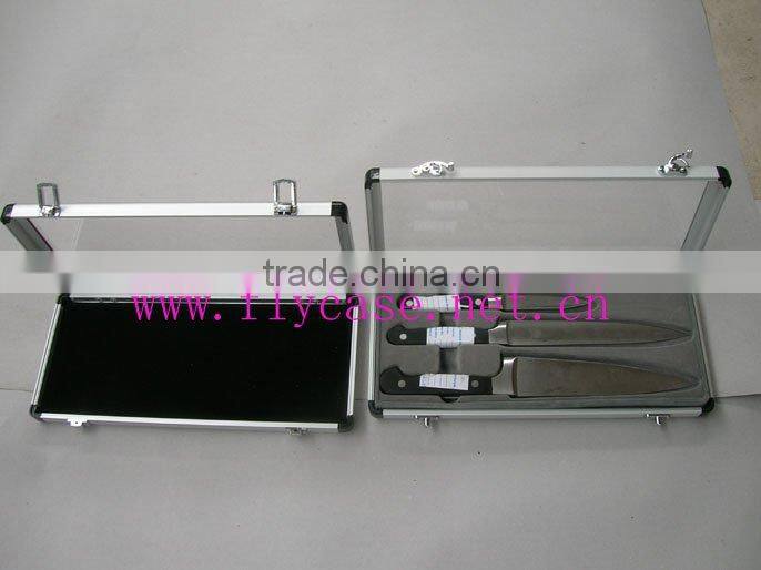 aluminum profile fireproof shell barbeque set with portable case at affordable price