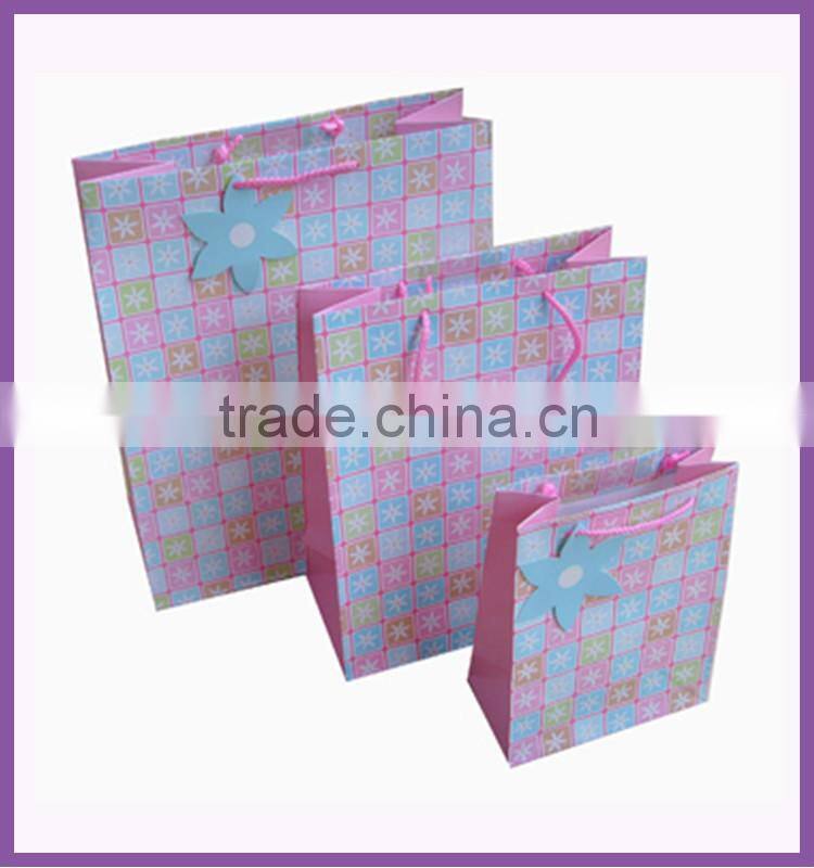 Free sample White Glossy paper bag