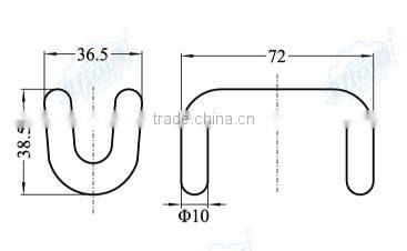 04310 China rachet J hook tie down