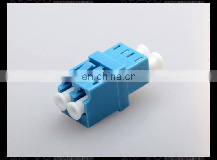 2 Port core Dual LC PC UPC APC SM Duplex Fiber Optic Adapter