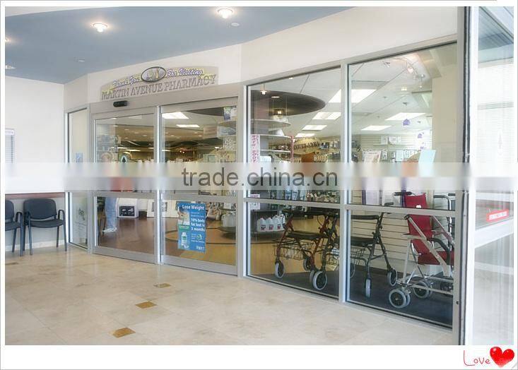 GTD Automatic telescoping glass door big size