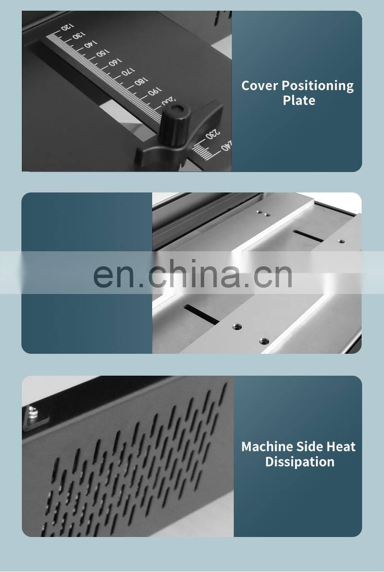 a4 high speed good quality book binding machine