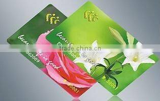 pvc greeting card