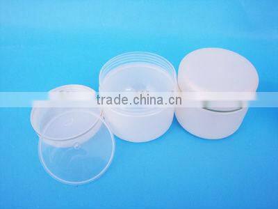 50g plastic cosmetic jar with screw cap