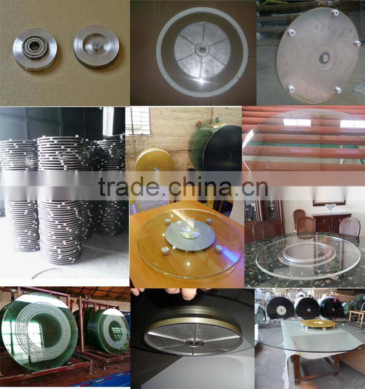 Low Noice Glass Lazy Susan Display Turntable HM-G1
