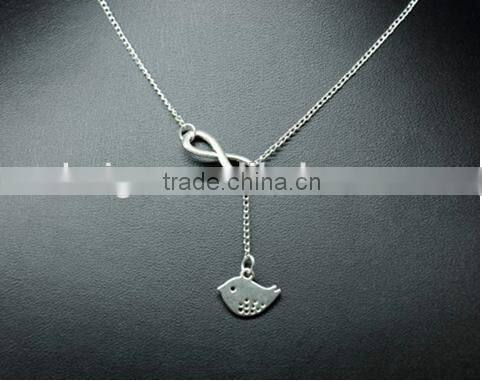 hot selling lucky number 8 and crucifix pengdant necklace