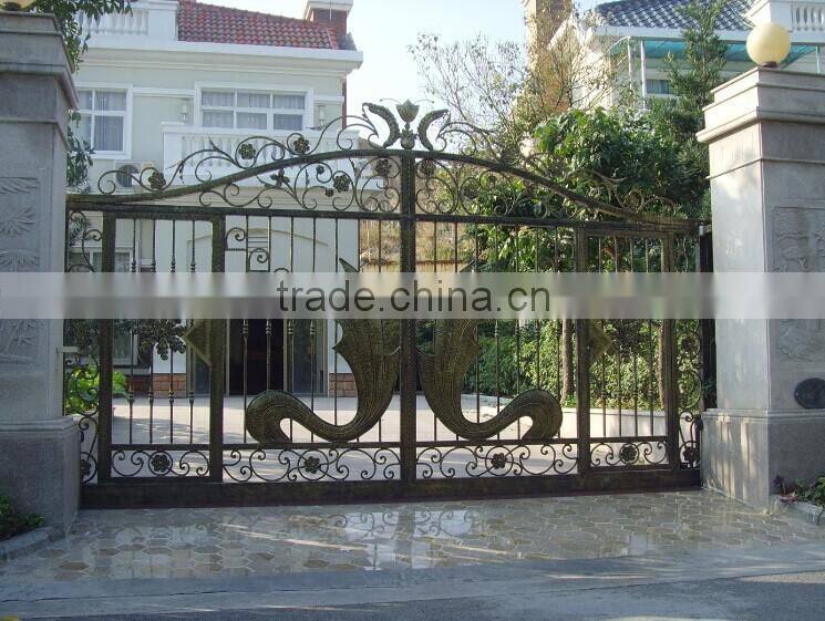 metal yard gates, steel door frame