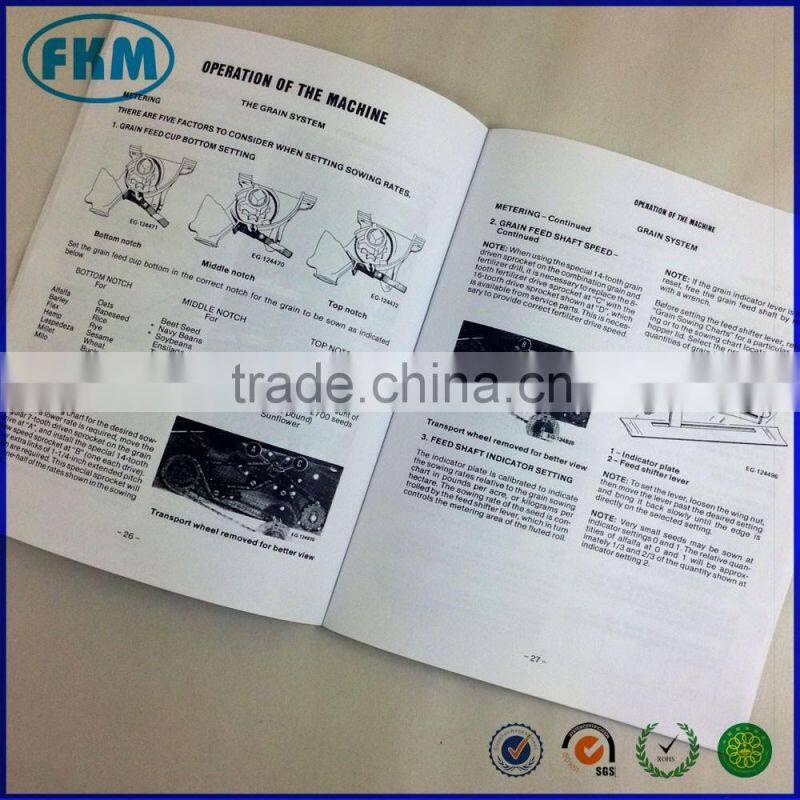 Custom design grain orill operators owners manual operation maintenance