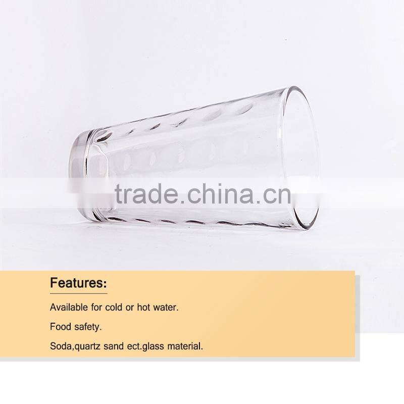 Best selling Hand-made custom promotional antique large small glass tumbler cup