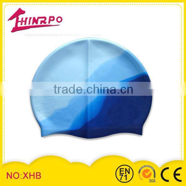 Customized silicone swimming cap with personalized logo