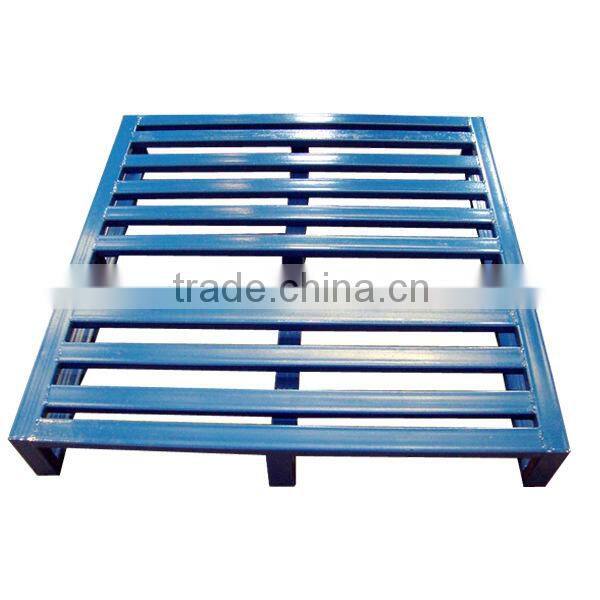 Heavy duty stackable galvanized sheet metal pallet for sale