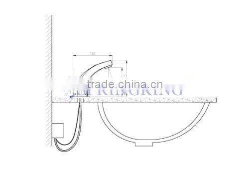 Whole Brass Automatic Infrared Tap Sensor