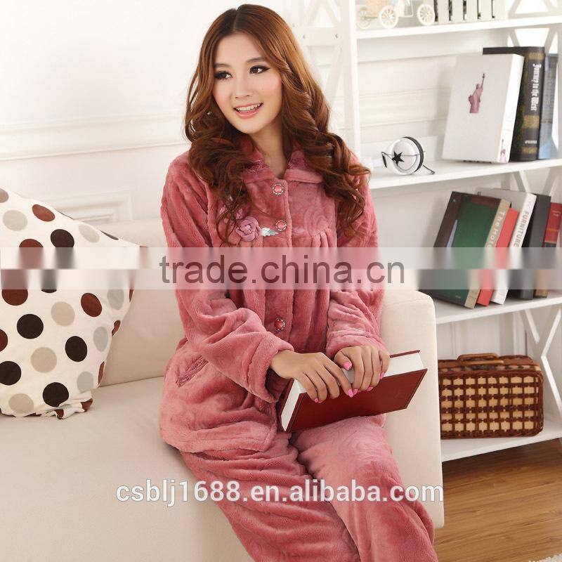 Super soft coral fleece fabric wholesale for sleepcoat