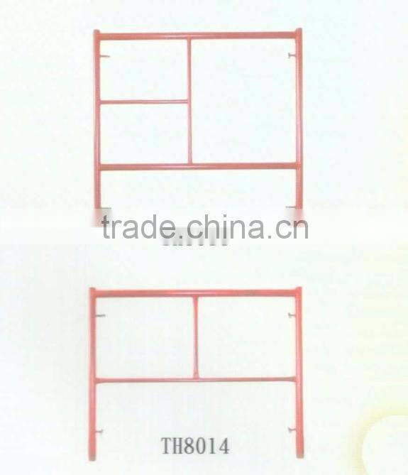 galvanized and color painted ladders and scaffoldings for formwork