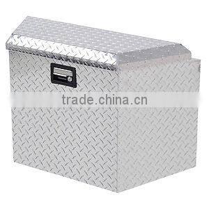 Aluminum truck body tool box