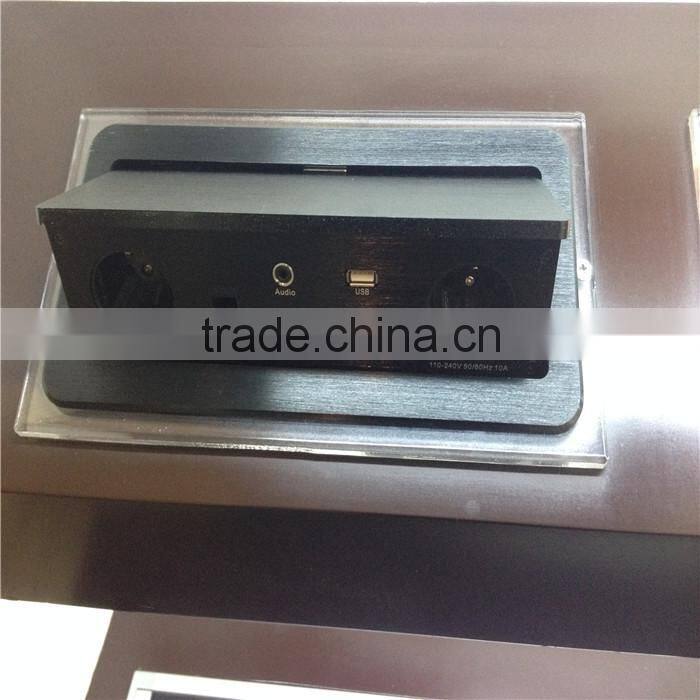 Factory Supply Multimedia Office Desk Socket For Conference Table