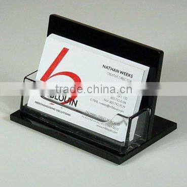 clear /colored Acrylic business name card case/card holder
