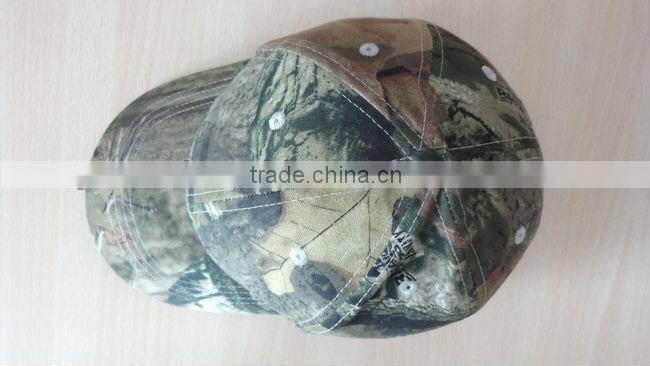 custom camo cap flat bill hat