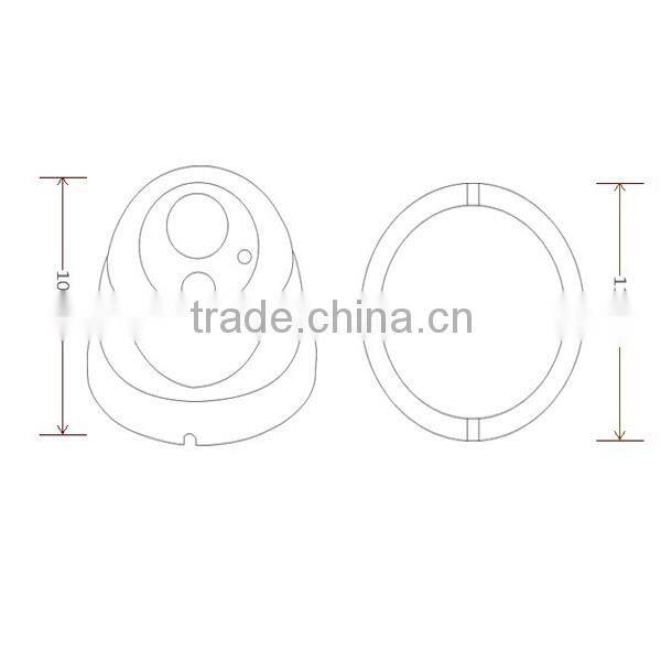 elevator cctv camera Anti-explosion High Definition IR dome 420-800TVL