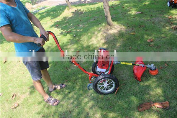 Hot CE Approval 2-Stroke,1.45KW Gasoline Brush Cutter/Grass Trimmer /hand push grass cutter