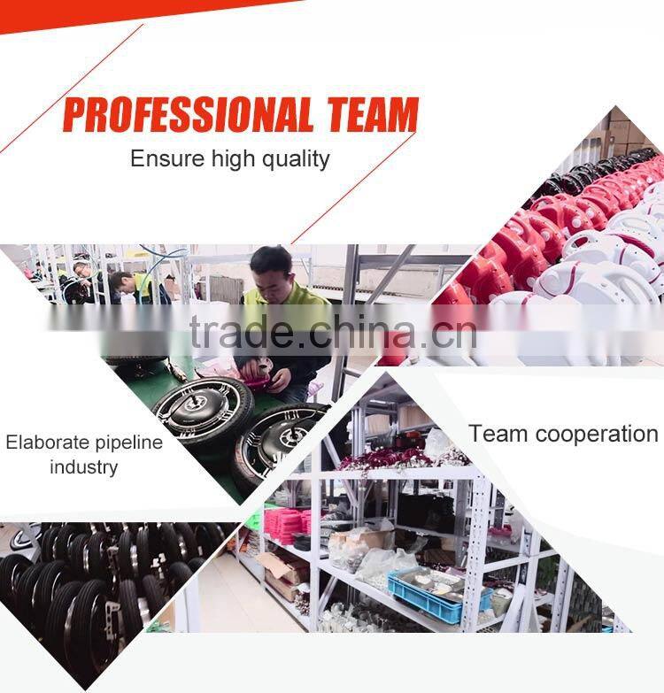 bluetooth music and LED lighting 2 wheel self balancing electric scooter