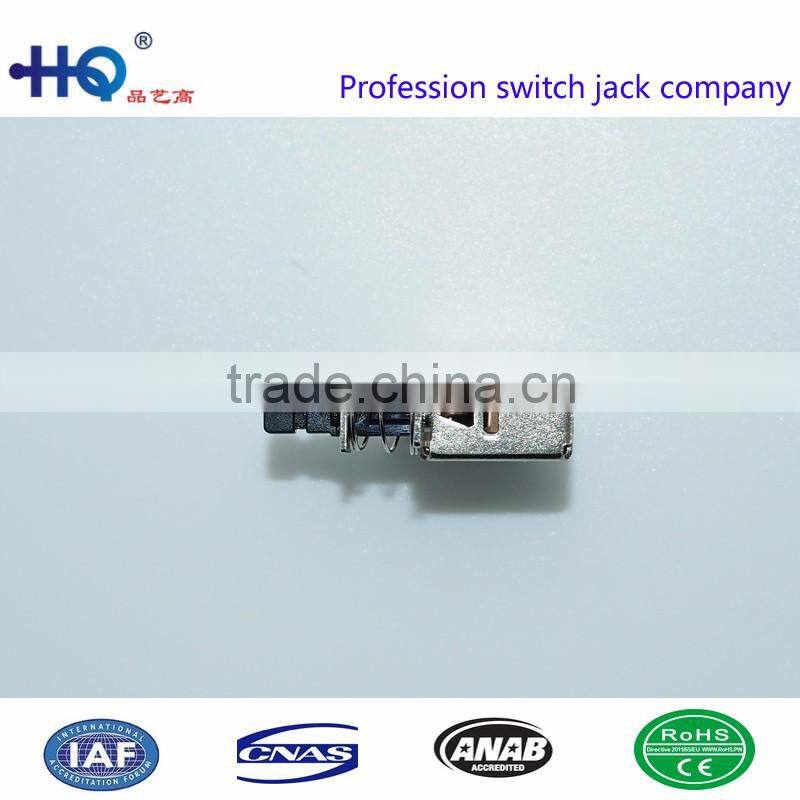 Affordable price push button locked switches, with black knob , PS-22F27