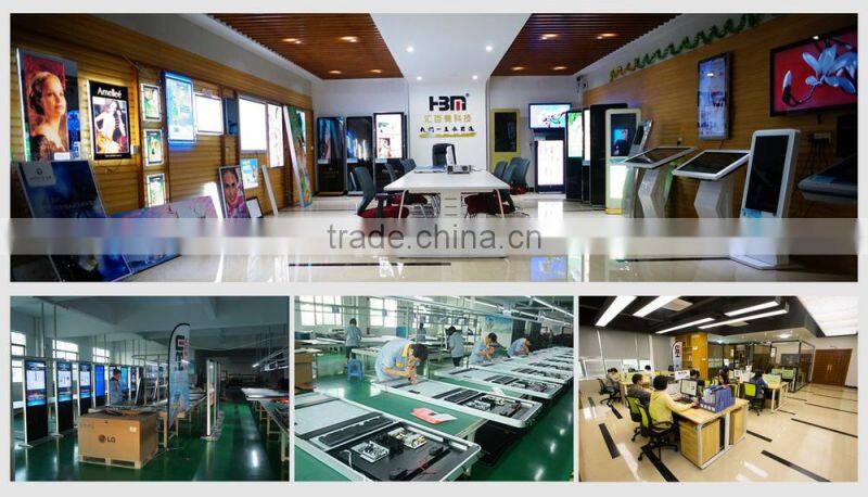 46 inch floor stand shopping mall advertisement LED Kiosk