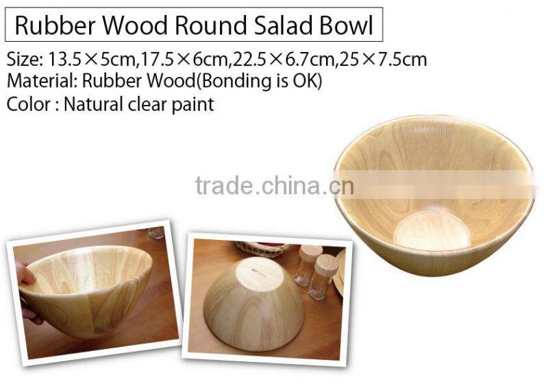 Salad bowl made of Acacia Wood V-WB2016 of VITRAPRO