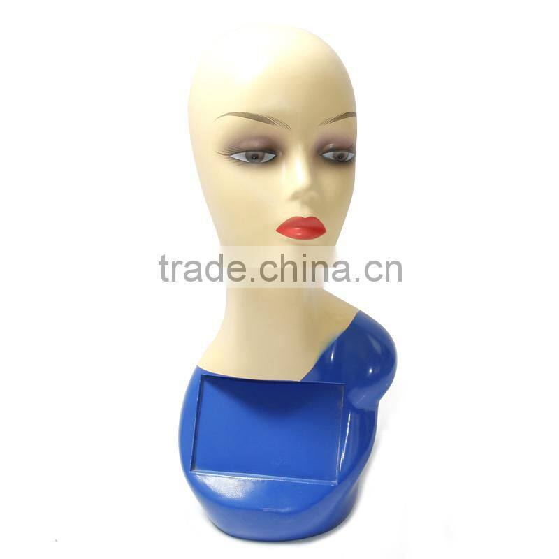 Alibaba 2015 Hot Selling Abstract Hand-painted Display doll Head Wholesale