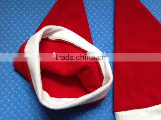 2015 wholesale fleece Santa hat,Christmas hat