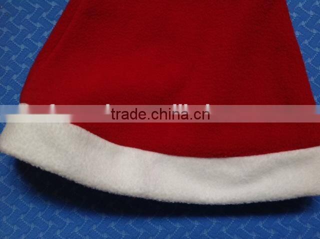 2015 wholesale fleece Santa hat,Christmas hat