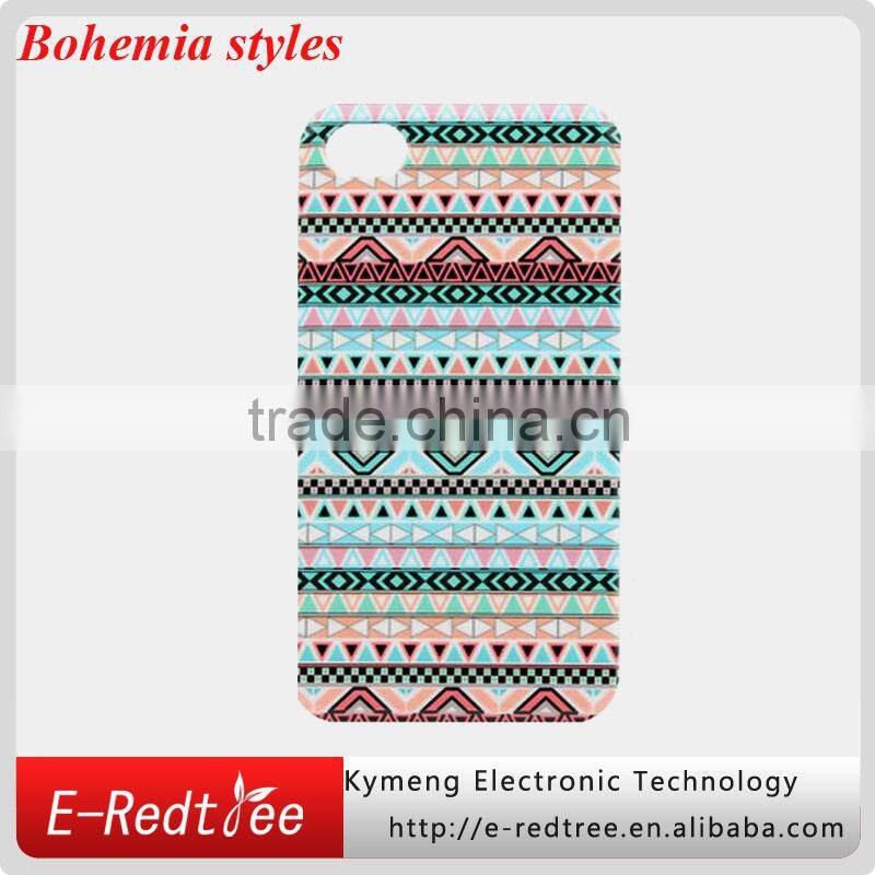 Popular Bohemia color printing pc phone case for iphone 6