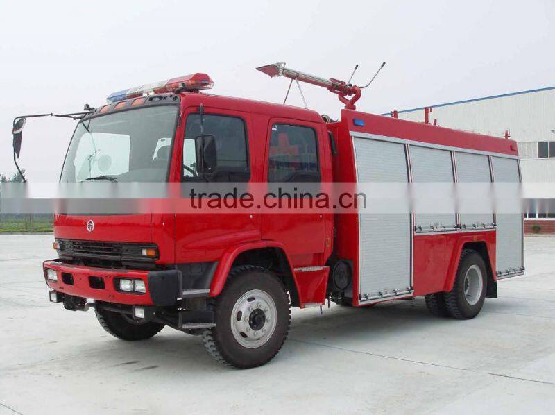 Emergency Rescue Water Tank Fire Fighting Truck