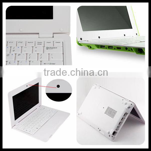 10 inch quad core Action S500android lollipop touchscreen laptop