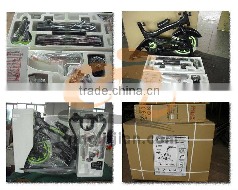 Fitness bodybuilding spin bike for home trainer
