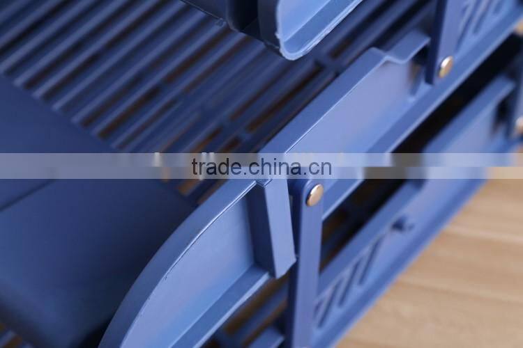 Office plastic file document tray with 3 trays