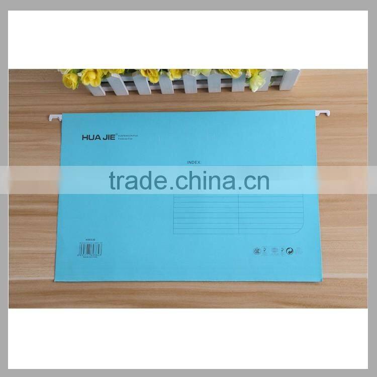 Plastic A4 FC suspension files with index tabs paper hanging file folder