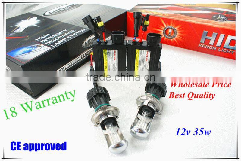 2013 Hottest Sale! Defeilang Real Factory HID xenon converse kit H4-3 super slim ballast high quality AC/DC 12V 24V 35W 55W