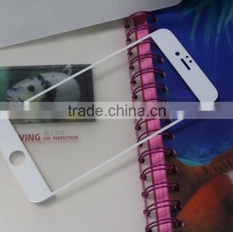 newest trend scratch resistant9H tempered glass screen protector for iphone6s