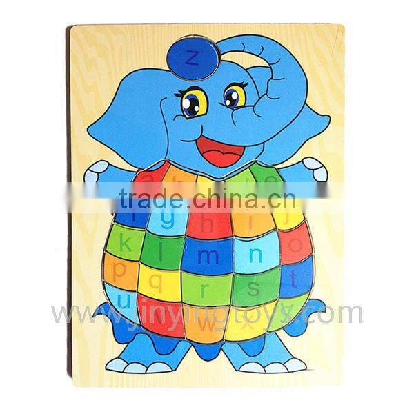 Cute design puzzle wooden toy for children