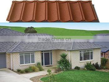 New Design Color Stone Coated Metal Roof Tile