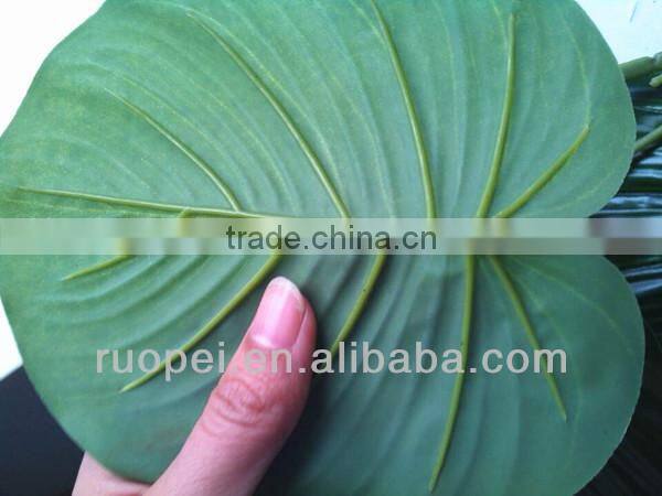 China Natural decorative artificial hanging plam tree leaves with happy price