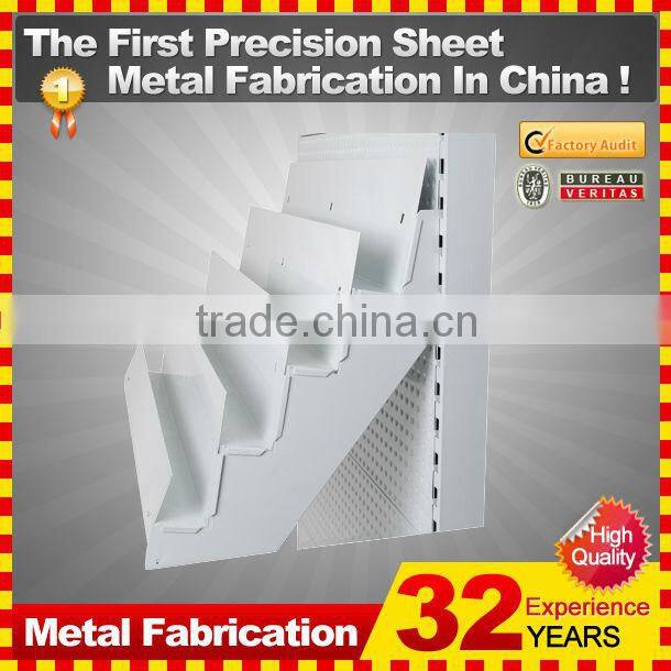 Kindle Professional Customized display shelf/cosmetic corrugated cardboard unit rack/paper shelf flooring stand display rack