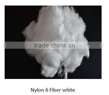 trilobal bright nylon fiber flat white virgin 100%