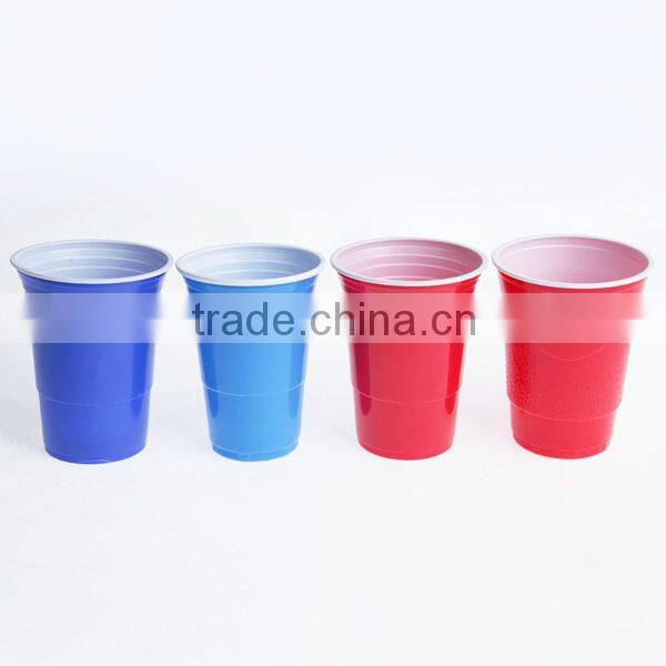 16oz Disposable Plastic Beer Pong Cup