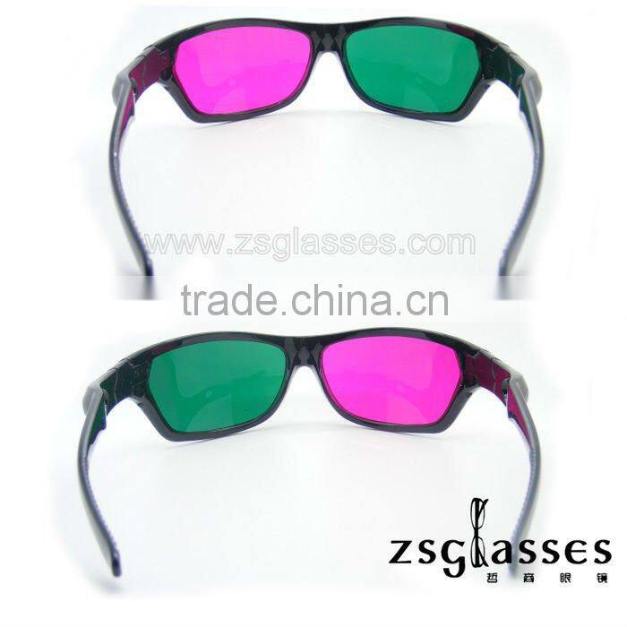 Cheap Promotional Free shipping 3D glasses for tv /DVD moive /film / game,red and blue 3d glasses,polarized 3d glasses